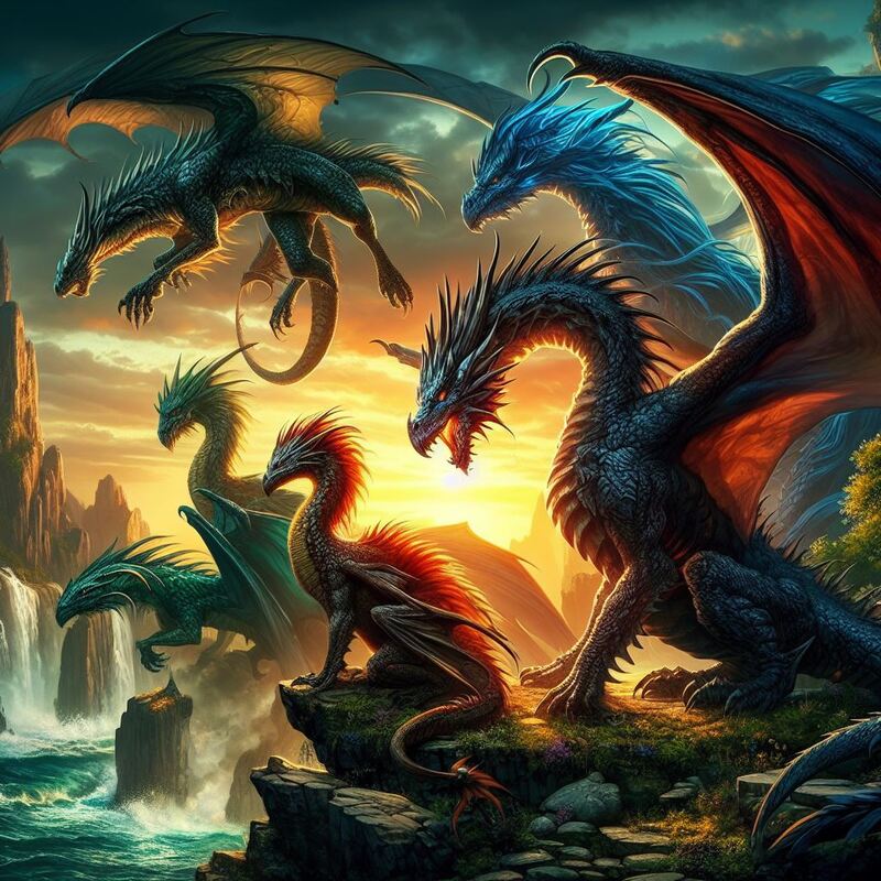 Dragons Mythical Beasts of Legend and Lore