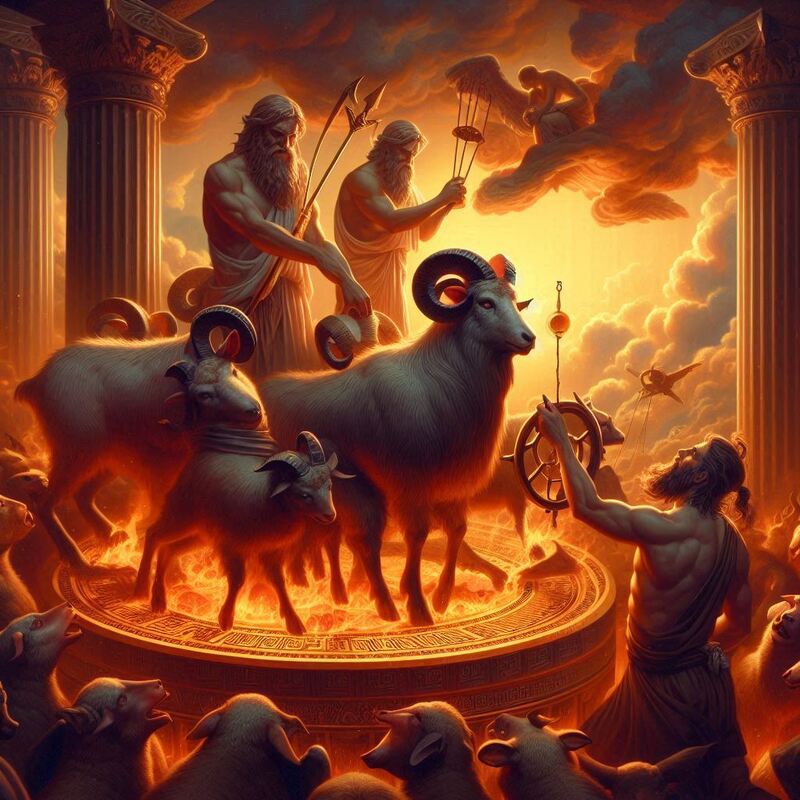 Greek Mythology Animal Sacrifices as Acts of Devotion