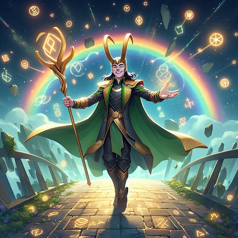 Loki, the trickster god