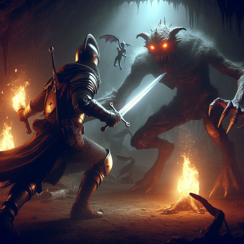 The Battle with Grendel