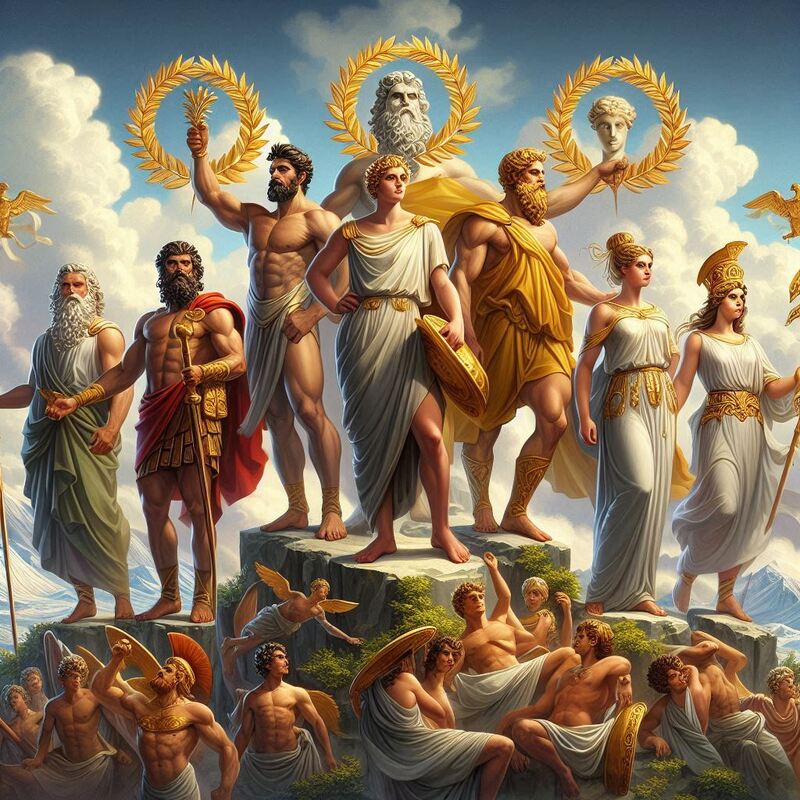 The Greek Age of Heroes and Gods