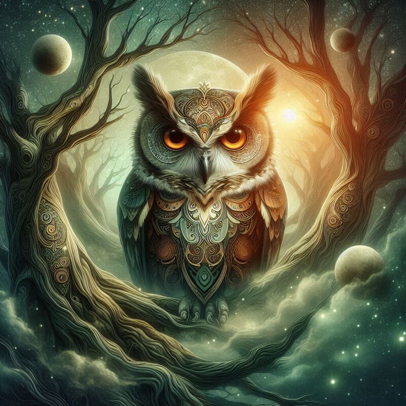 The Wise Owl A Symbol of Knowledge and Mystery