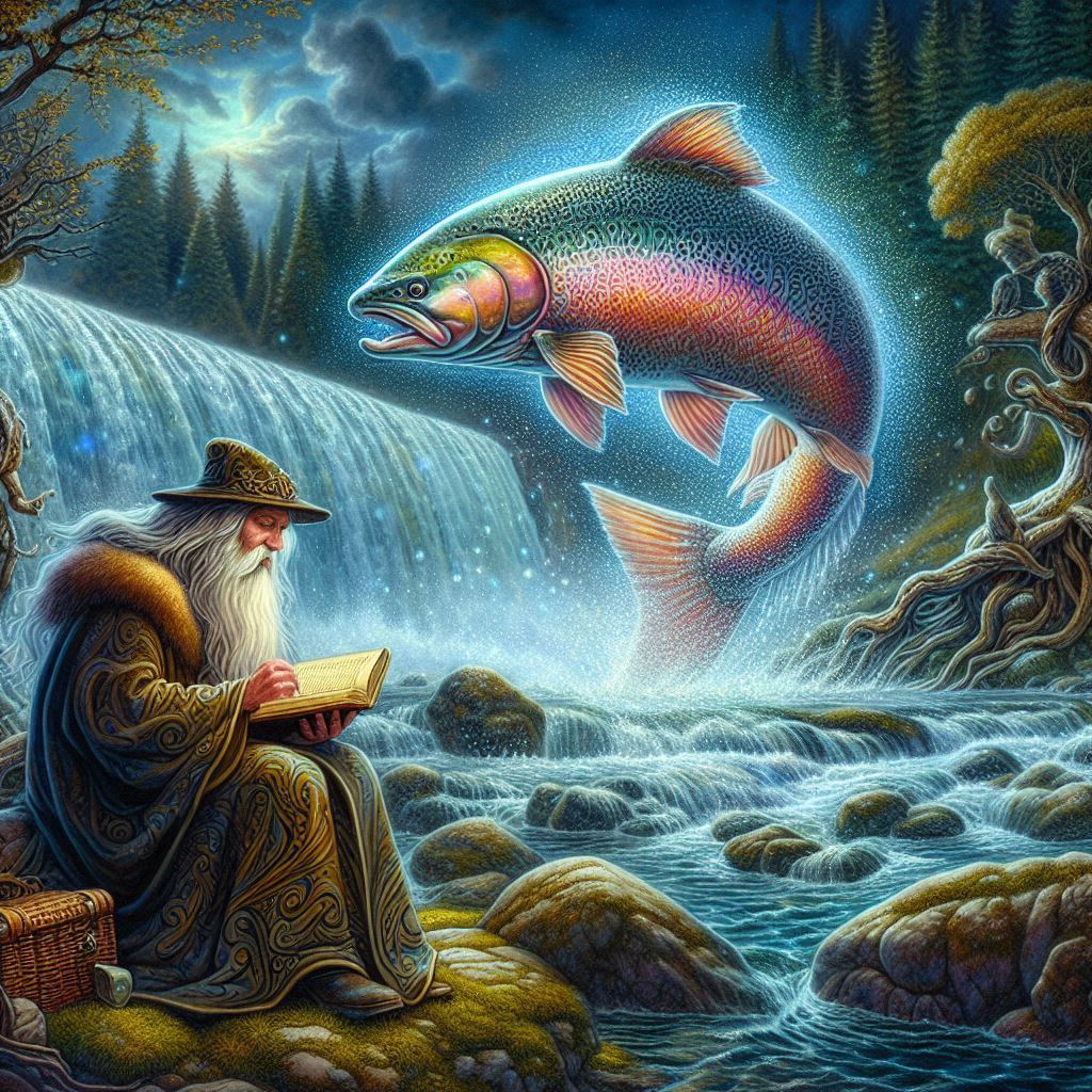 The Celtic Myth of the Salmon of Knowledge